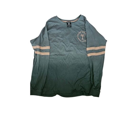 Boxlunch " Middle Earth" Lord of the Rings Men Long Sleee Ombre T-shirt Size XL - Picture 5 of 10